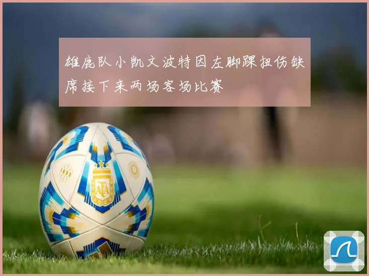 雄鹿队小凯文波特因左脚踝扭伤缺席接下来两场客场比赛